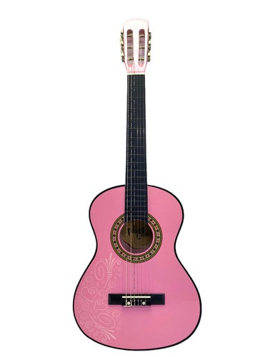Guitarra Clásica PLAY ON GUITARRA ROSA