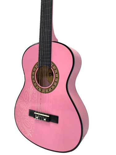 Guitarra Clásica PLAY ON GUITARRA ROSA