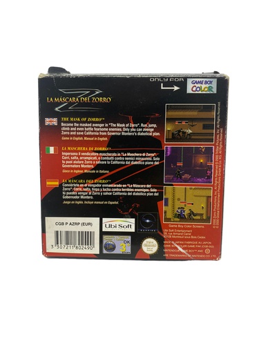 Videojuego NINTENDO GAMEBOY COLOR LA MASCAR