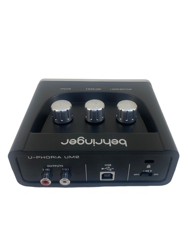 Controlador Sonido BEHRINGER U-PHORIA UM2
