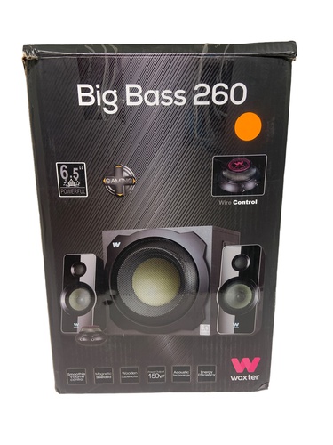 Altavoces WOXTER BIG BASS 260 150 W 2 Vías