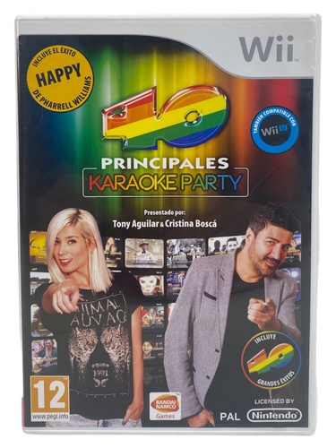 LOS 40 PRINCIPALES KARAOKE PARTY WII
