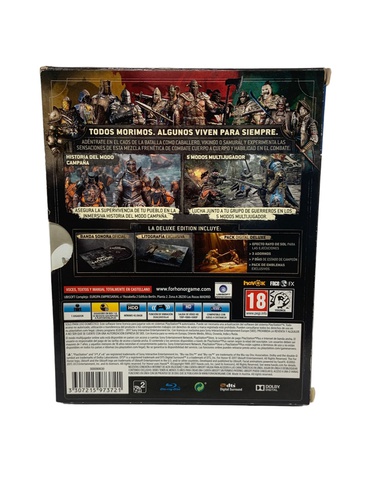 Videojuego SONY PS4 FOR HONOR DELUXE EDITIO