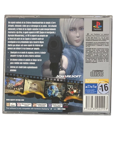 Videojuego SONY PS1 PARASITE EVE II Playsta