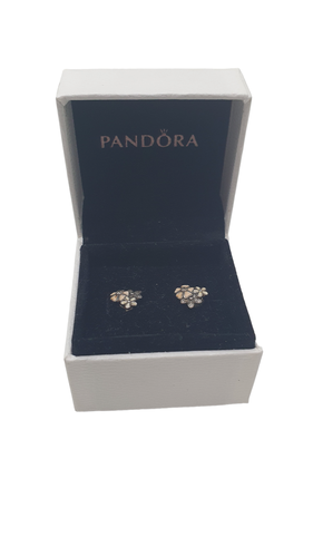 Bisutería PANDORA PENDIENTES FLORES