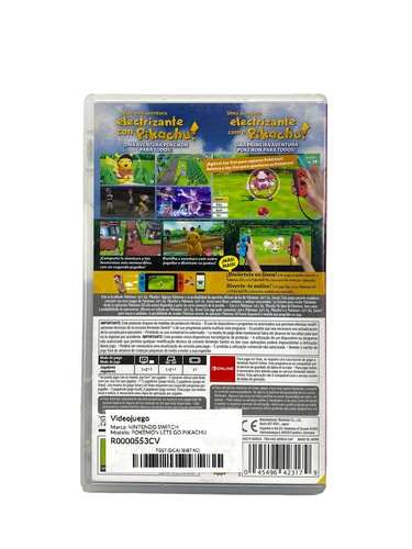 Videojuego NINTENDO SWITCH POKEMON LETS GO 
