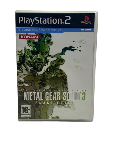 Videojuego SONY PS2 METAL GEAR SOLID 3 SNAK