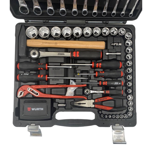 MALETÍN HERRAMIENTAS 93PCS. WURTH ART.0965 