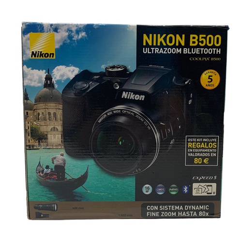 Cámara Bridge NIKON COOLPIX B500 16 MPX 40 