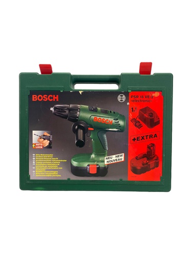 Atornillador Batería BOSCH PSR 18 VE-2 18 V