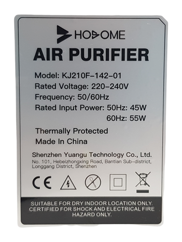 Varios Climatización HOSOME HOSOME HEPA H13