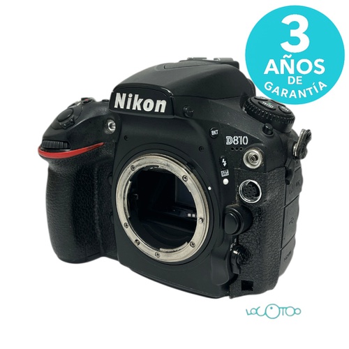 Cámara Nikon D810 36 MPX Solo Cuerpo