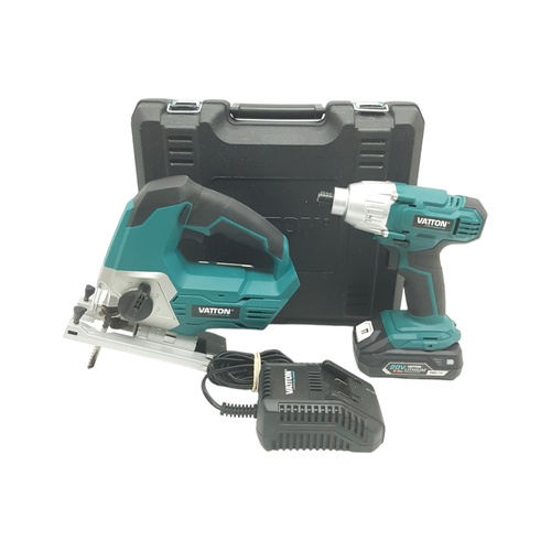 Kit Herramientas VATTON TALADRO + CALADORA