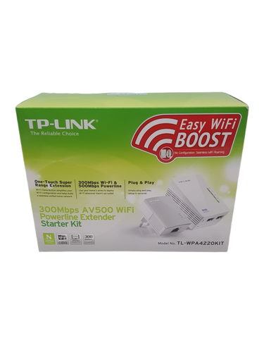 PLC Red TP-LINK TL-WPA4220KIT Ethernet Ethe