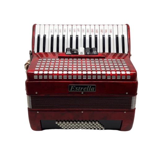 Acordeón ESTRELLA ROJO 60 Bajos