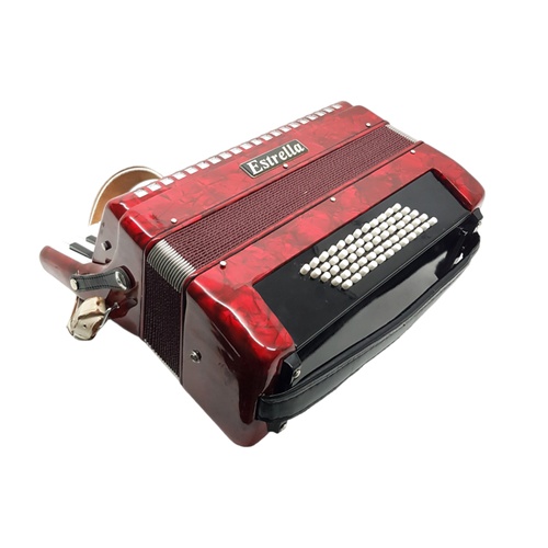 Acordeón ESTRELLA ROJO 60 Bajos