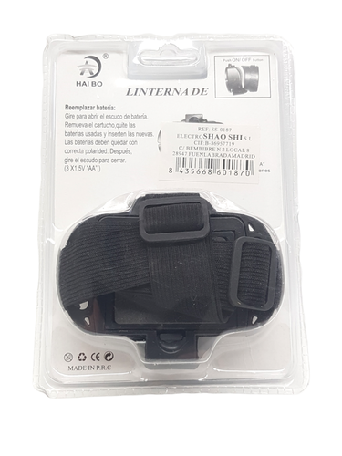 Varios Camping HAIBO LINTERNA LED