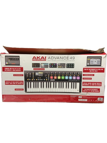 Sintetizador AKAI ADVANCE 49 USB 49 TECLAS 