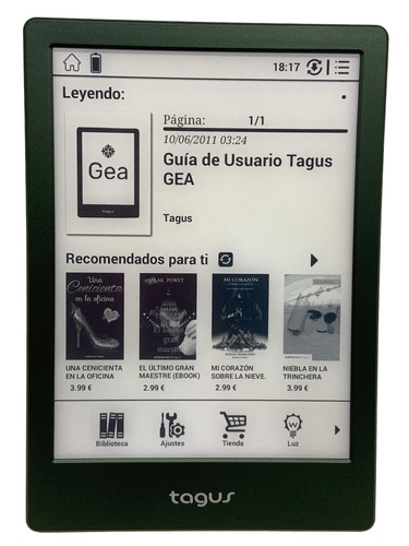 Libro Electrónico TAGUS GEAR