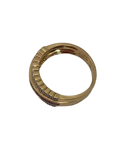 Anillo Oro ORO 18K CON PIEDRA Talla 17