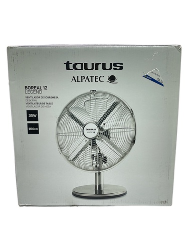 Ventilador TAURUS BOREAL 12 35 30 cm Con Pi
