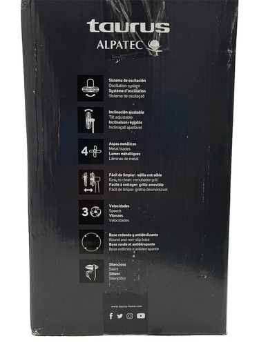 Ventilador TAURUS BOREAL 12 35 30 cm Con Pi