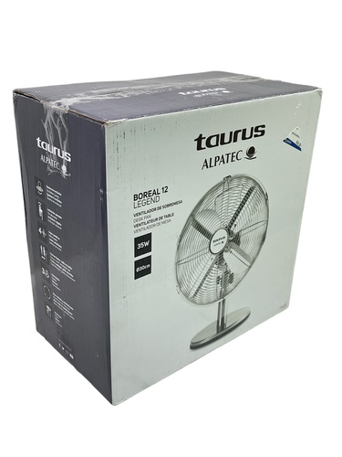 Ventilador TAURUS BOREAL 12 35 30 cm Con Pi