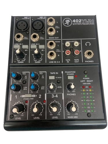 Mesa De Sonido MACKIE 402VLZ4 4 Canales
