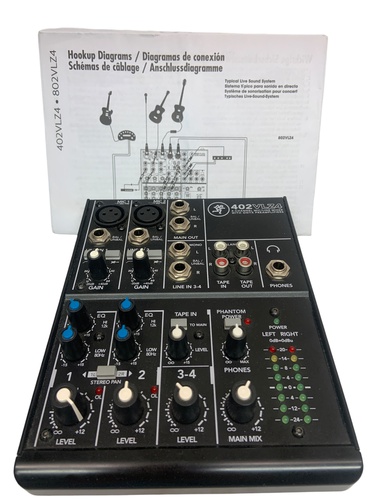 Mesa De Sonido MACKIE 402VLZ4 4 Canales