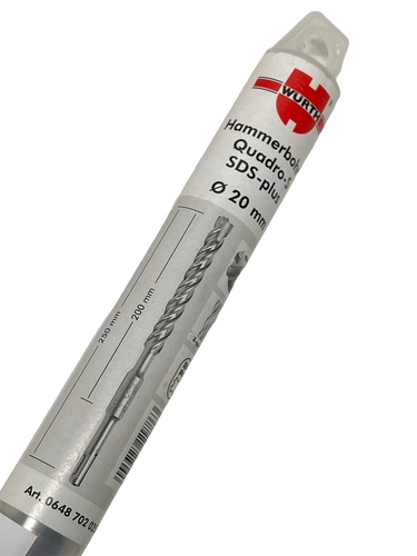 Broca Wurth Quadro-S SDS 20mm