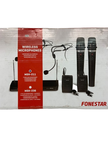 Micrófono FONESTAR MSH-211 Inalámbrico Micr