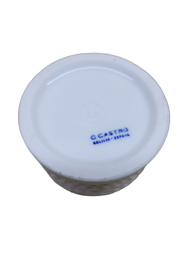 Cerámica O CASTRO CENICERO GRANDEY PEQUEÑO