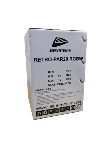  JBSYSTEMS RETRO-PAR20 RGBW