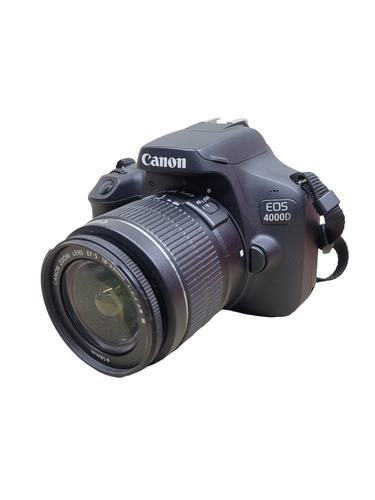 CANON EOS 4000D + EF-S 18-55 MM 