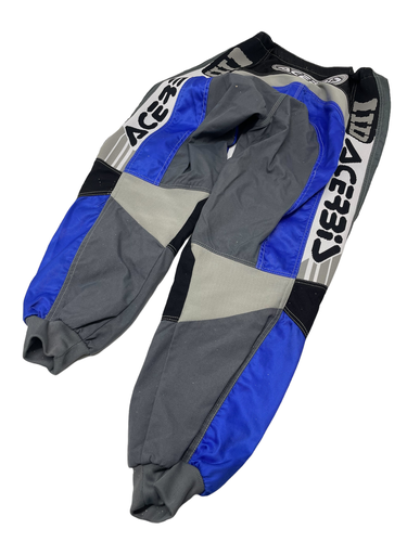 Pantalón Moto ACERBID NEGRO AZUL Y GRIS Tal