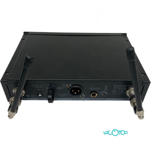 Micrófono SHURE SLX4 Inalámbrico Micrófono