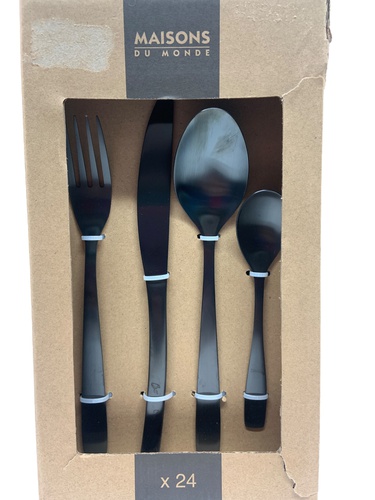 Cubertería MAISONS DU MONDE 24 UNIDADES