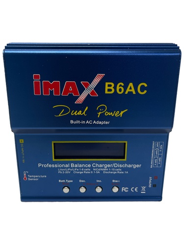 Cargador Pilas IMAX B6AC DUAL POWER (CARGAD