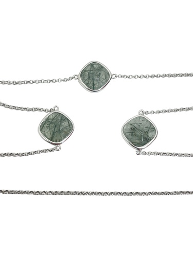 Bisutería YANES LUPIANA ( COLLAR CUARZO VER