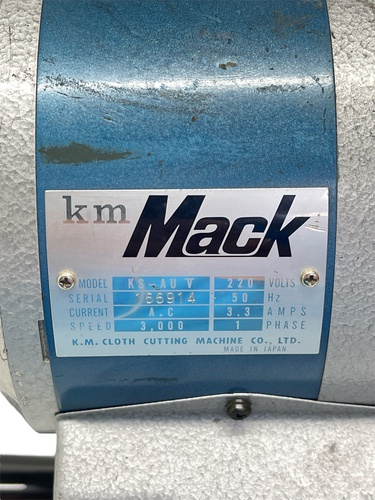 CORTADORA DE TELA CON CUCHILLO RECTO KM MAC