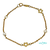 Pulsera Oro 18Kt con Perlas y Flores