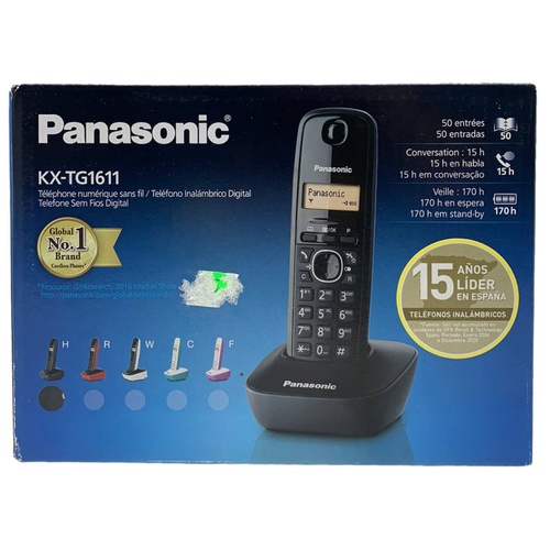 TELÉFONO FIJO PANASONIC KX-TG1611