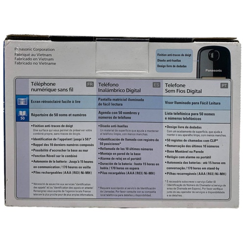 TELÉFONO FIJO PANASONIC KX-TG1611