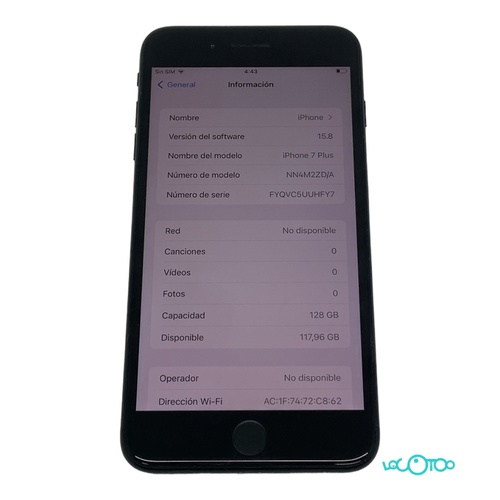 Smartphone APPLE IPHONE 7 PLUS  Libre 5.5" 