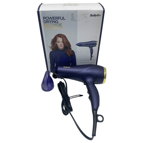 SECADOR PELO BABYLISS MIDNIGHT LUXE 2300