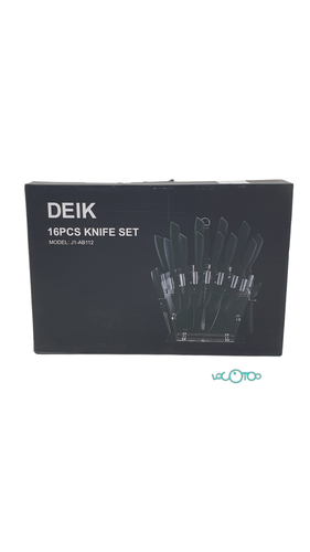 Varios Menaje Cocina DEIK SET 16 CUCHILLOS