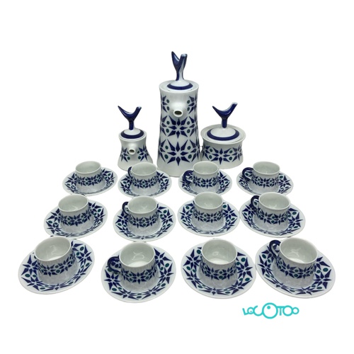 Cerámica SARGADELOS JUEGO CAFE 12 SERVICIOS