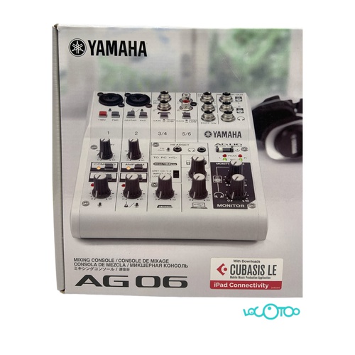 Mesa De Sonido YAMAHA AG06 USB