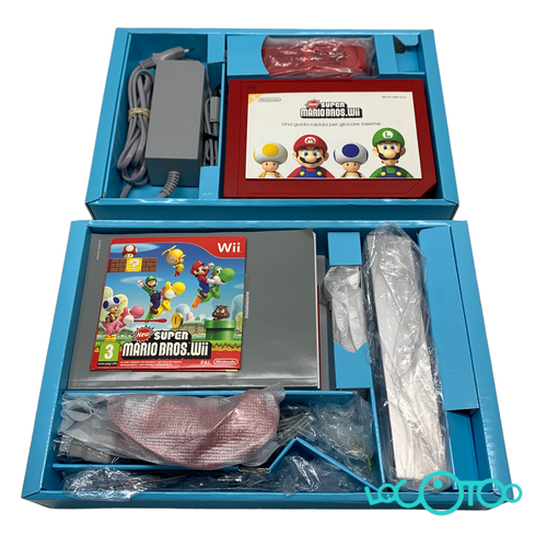 Consola NINTENDO WII ROJO 25 ANIVERSARIO WI