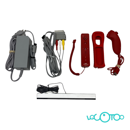 Consola NINTENDO WII ROJO 25 ANIVERSARIO WI